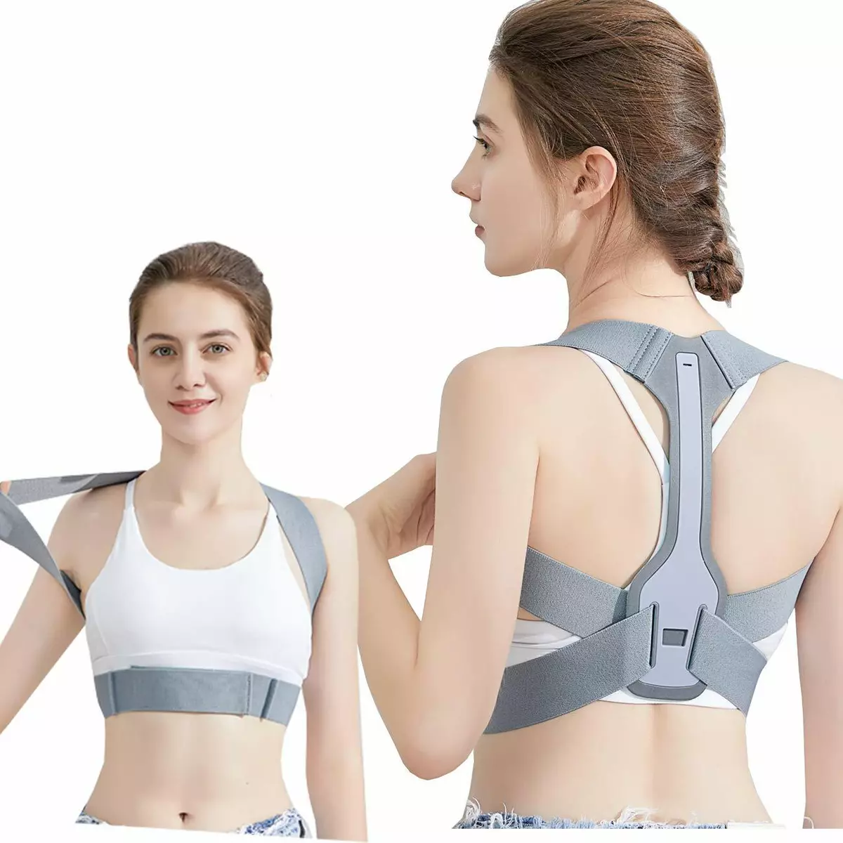 PREMIUM Posture Corrector for Men Women Orthopedic Back Support Brace Neck  Pain