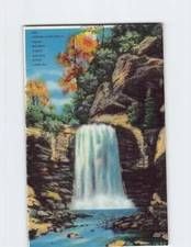 Postcard Looking Glass Falls Pisgah National Forest Western North Carolina USA