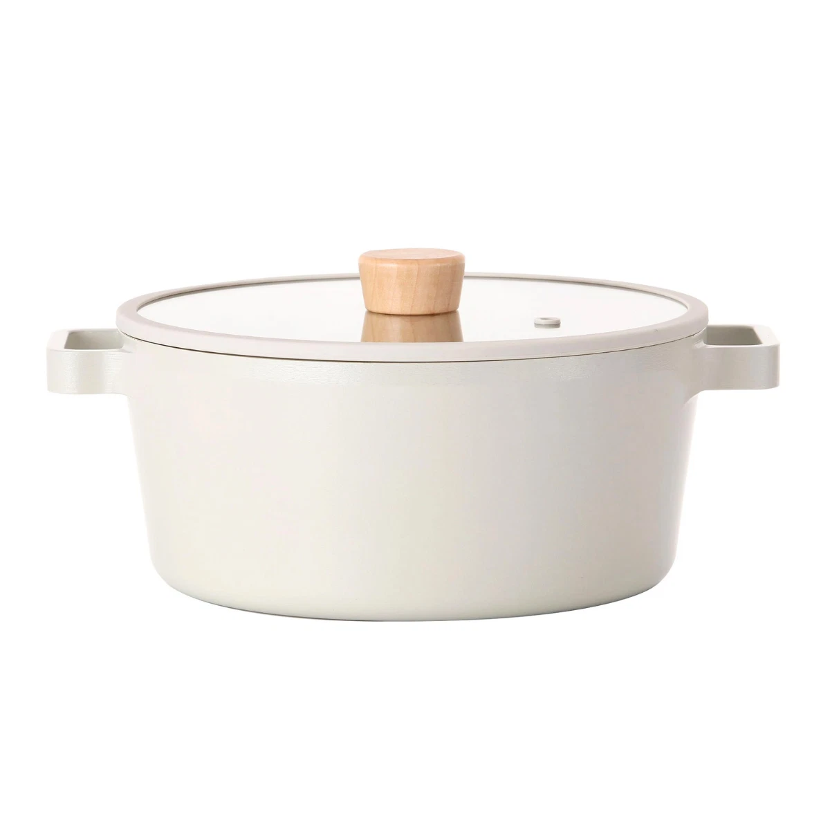 NEOFLAM FIKA Nonstick 4.0 QT Stockpot, Casserole with lid, Induction, Korea Made