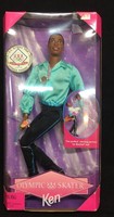 Mattel 18504 Barbie Olympic Skater Ken African American 1998 Olympics Mattel 18504 Barbie Olympic Skater Ken African American 1998 Olympics