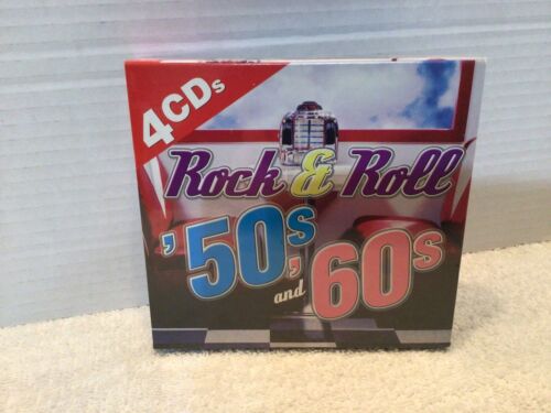 Rock & Roll 50s and 60s (4 CDs, 2008) NEW Sealed - 45 Songs