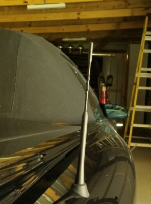 Mástil De Antena De Potencia Universal Aluminio Am / Fm