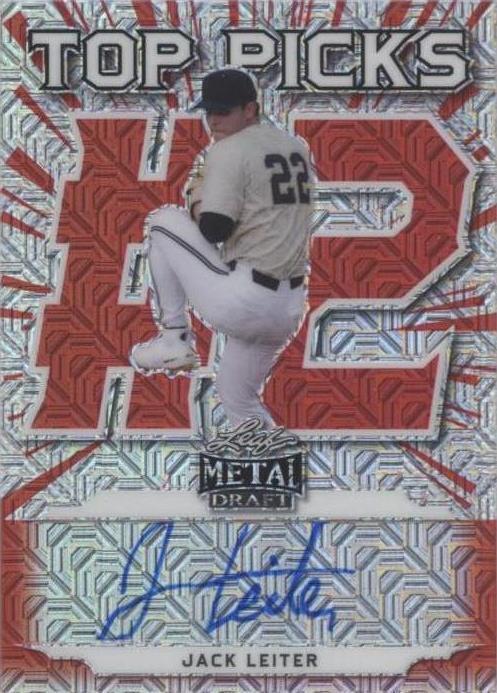 2021 Leaf Metal Draft - Jack Leiter #TP-JL1 for sale | eBay