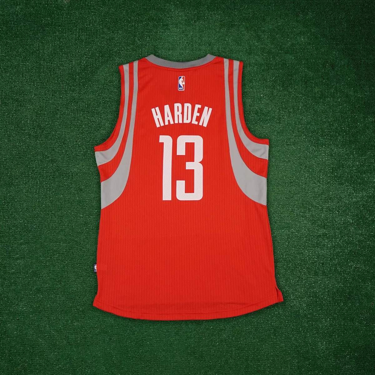 Mens Adidas JAMES Harden # 13 Swingman Houston Rockets Red Jersey Size M