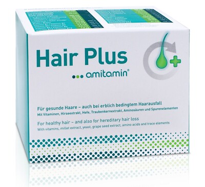 Amitamin - Hair Plus 30 Tage Nahrungsergänzungsmittel Vitamin - Haarausfall
