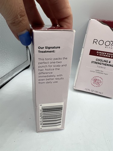 ROOTED RITUALS COOLING & STRENGTHENING TONIC 2 PACK 1.3 OZ BOTTLE PER - Picture 3 of 5