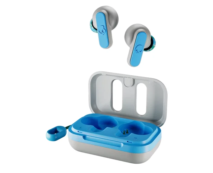 Skullcandy DIME XT2 True Earbuds - Light Blue Gray  (Certified Refurbished)