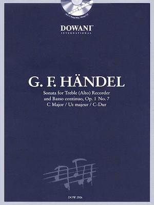 Handel: Sonata in C Major, Op. 1, No. 7 for Treble (Alto) Recorder and Basso Con