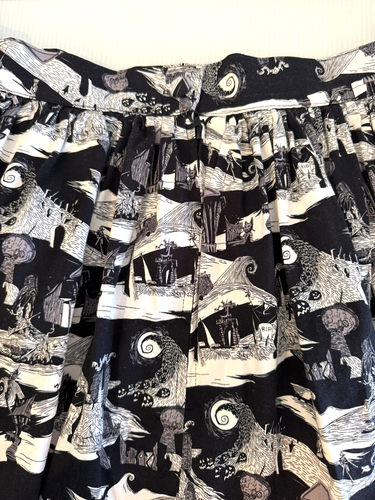 Disney Women's Nightmare Before Christmas Gathered Skirt ~ Size 2X ~ Has Pockets - Picture 3 of 5