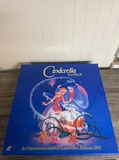 Rare Japanese Laserdisc Cinderella Box Set Not A DVD
