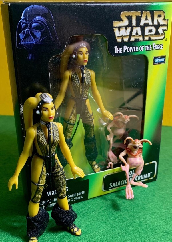SF+ファンタジー+ホラー Disney - STAR WARS    OOLA and SALACIOUS CRUMB Star Wars: The Power of the Force Oola and Salacious Crumb