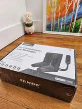 Fit King Air Compression Leg Massager Circulation Relaxation Model FT-009A "NEW"