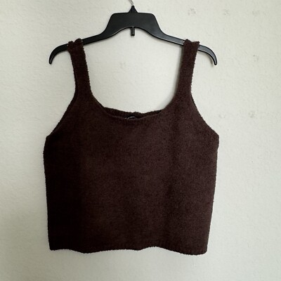 NY&C tank top Brown Sz XL