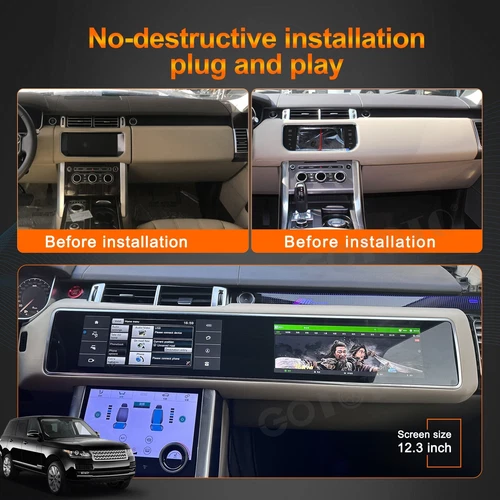 Android Car Radio 2Din Stereo for Land Rover Range Rover Sport L494 2014-2017 - Bild 4 von 7