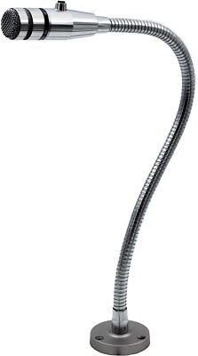 RebuildSkills RBX-515SBG-18X Gooseneck PTT Microphone