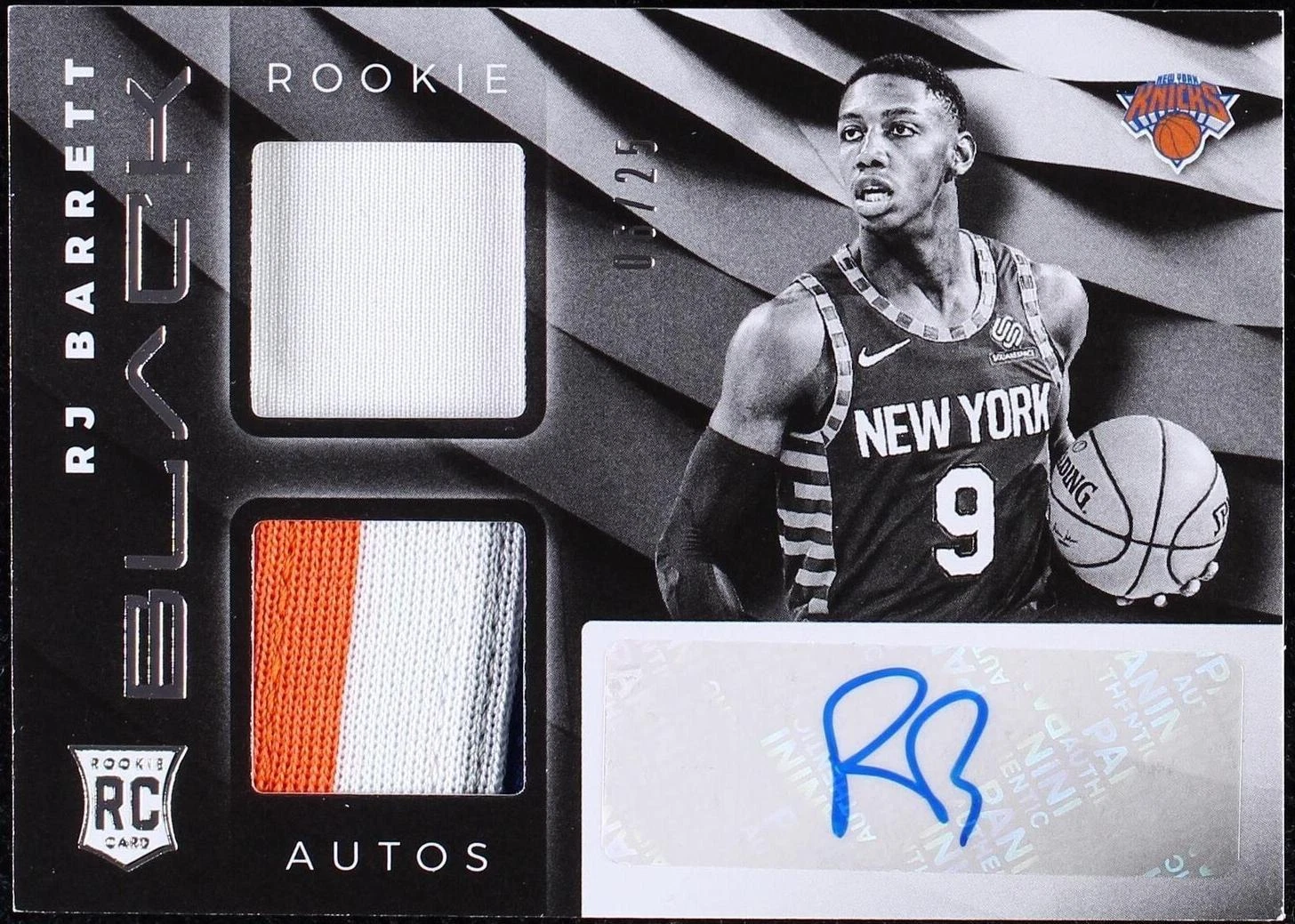 2019-20 Panini Noir - RJ Barrett #RJ-RJB for sale | eBay