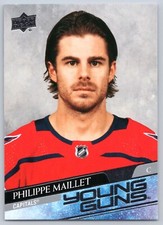 PHILIPPE MAILLET RC YOUNG GUNS 2020-21 UPPER DECK 20-21 NO 486           32294