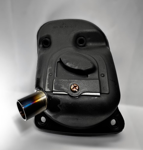 NEW OEM HUSQVARNA 562xp MKII Mark 2 PORTED EXHAUST DUAL PORT MUFFLER ...