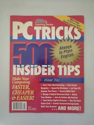 Smart Computing PC Tricks Volume 6 Issue 5 500 Insider Tips