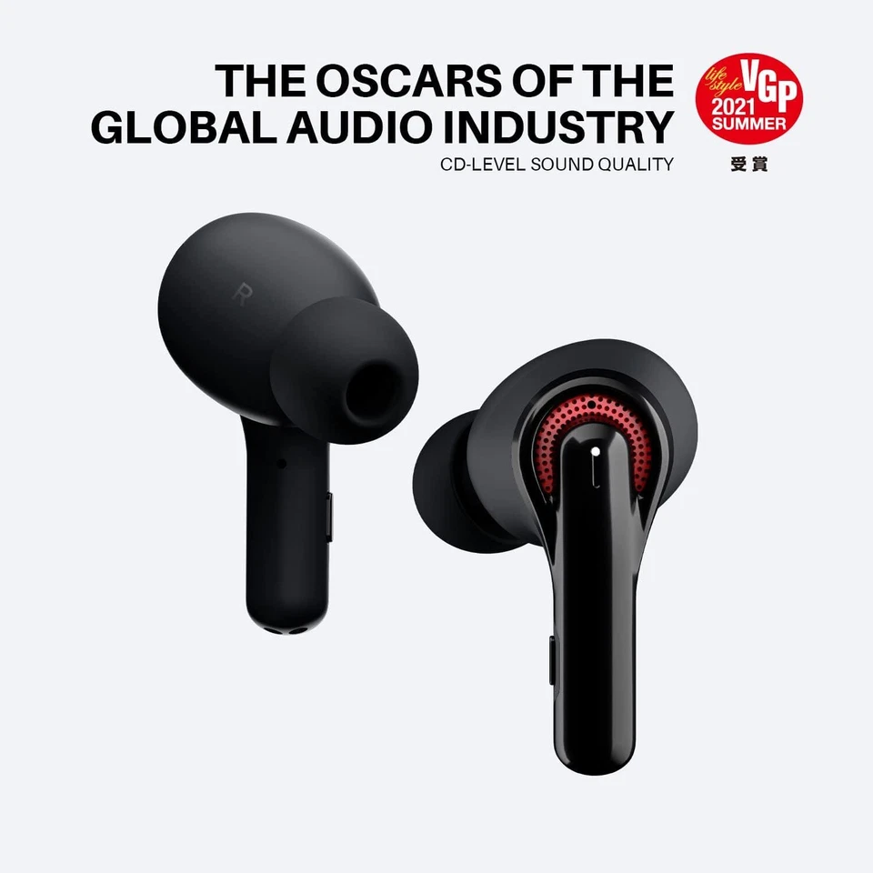 Tribit Wireless Earbuds, FlyBuds C1 Black Bluetooth 5.2, 4 Mics, Noise Reduction - Image 4 of 4