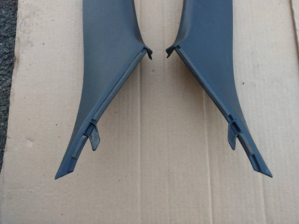 00-05 ECLIPSE COUPE A стойка молдинг отделка гарнир б/у слева + справа черный новом - Изображение 3 из 4