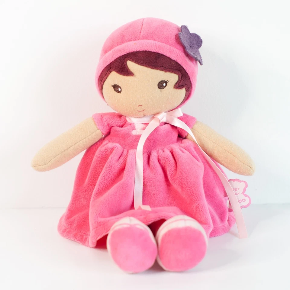 Kaloo My First Soft Doll Tendresse Emma K 12" Plush Juratoys Pink - Image 1 of 4