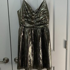 Michael Michael Kors Gold Formal Dress Prom, Homecoming