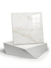 10pcs Marble Peel and Stick Backsplash Waterproof Washroom Wall Panels, Peel ...