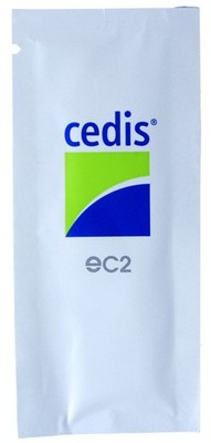 50 St. Cedis Reinigungstücher feucht, einzeln verpackt, speziell für Hörgeräte