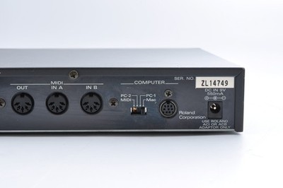Roland SC-88ST Pro Sound Module 1998 Made in Japan w/Adapter