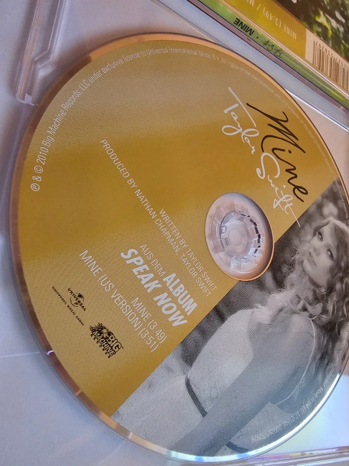 Taylor Swift - Mine CD Single - siehe Bilder - Bild 3 von 4