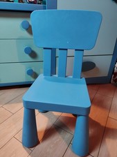 Cameretta bambini IKEA Mammut – arredo completo colore azzurro
