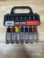 Craftsman Usa 7pc Nut Driver Set Sae 4196 Craftsman Usa 7pc Nut Driver Set Sae 4196