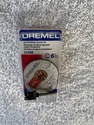 Dremel EZ406-02 EZ Lock Cut-Off Wheel Starter Kit New