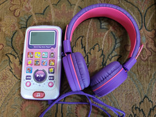 VTech Rock and Bop Music Player w/Elecder i37 Kids Headphones Works Great Read