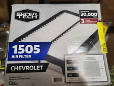 Super Tech 1505 Air Filter 3k Miles Compare To Fram Ca9492 For Select Chevy Fs