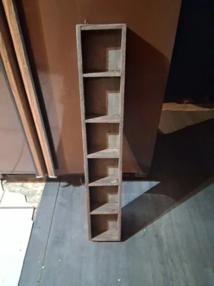 Primitive Accessory Spice Rack Display, Housewarming Spice Antique