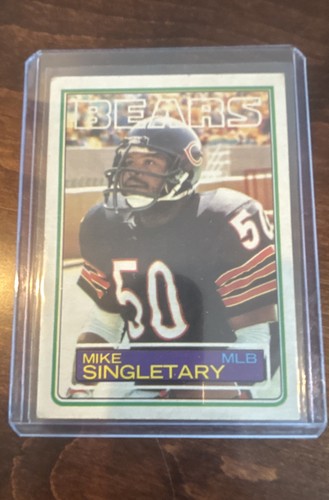 Mike Singletary #38 1983 Topps card