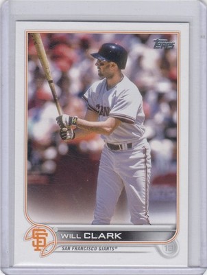2022 Will Clark Topps LEGEND SHORT PRINT SP #632 - San Francisco Giants