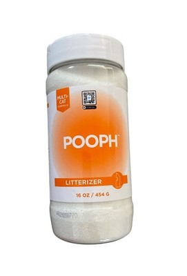 POOPH Litterizer - Litter Box Civilizer, 16oz - Dismantles Odors