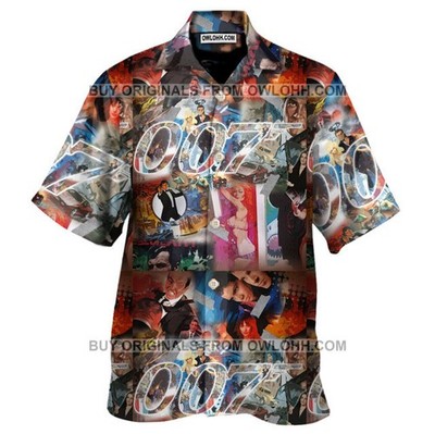 James Bond 007 Unisex Hawaiian Shirt