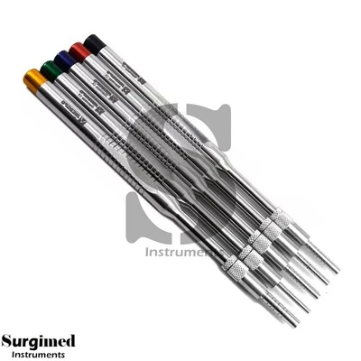 Implantologie Sinus-lift Chirurgie Instrumente Konkav Löffel Offset Zahnarzt 5er - Bild 1 von 4