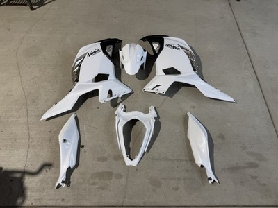 18-23 Kawasaki Ninja 400 EX400 OEM Fairings Kit Plastics Panels *585 Miles*