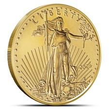 2026 1 oz American Gold Eagle Coin $50 (BU) 5437.18 per troy oz