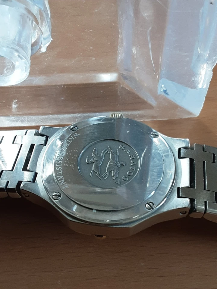 Damenuhr Concord Saratoga 18 K Gold/Stahl mit Zertifikat - Bild 4 von 4