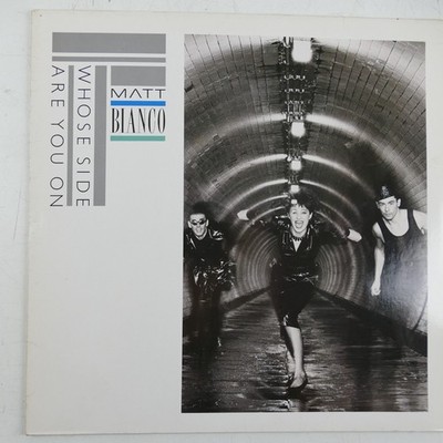 Matt Bianco, Whose Side Are You On, 1983 WEA Records 240 472-1  LP-10536