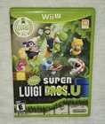 NEW SUPER LUIGI U Nintendo Wii U Bros. Game Complete