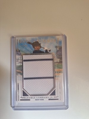 George Lombard Jr Patch Card