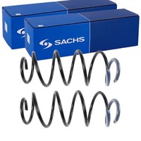 2X Sachs Fahrwerksfedern Vorne Passend FÜR Ford Mondeo Links+Rechts