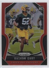 2019 Panini Prizm Rookies Red Prizm Rashan Gary #317 3ff